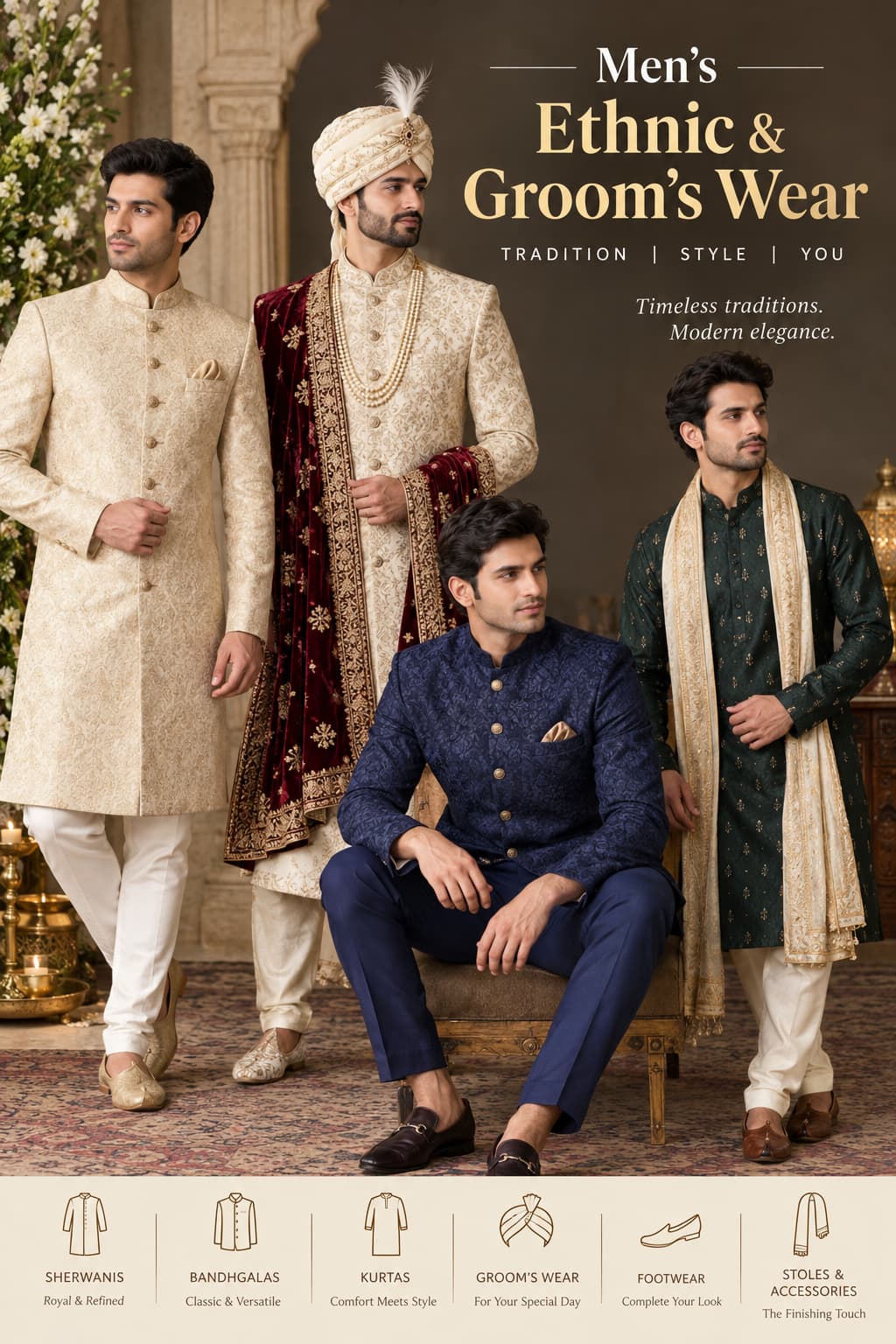 Men's Ethnic & Groom's Wear