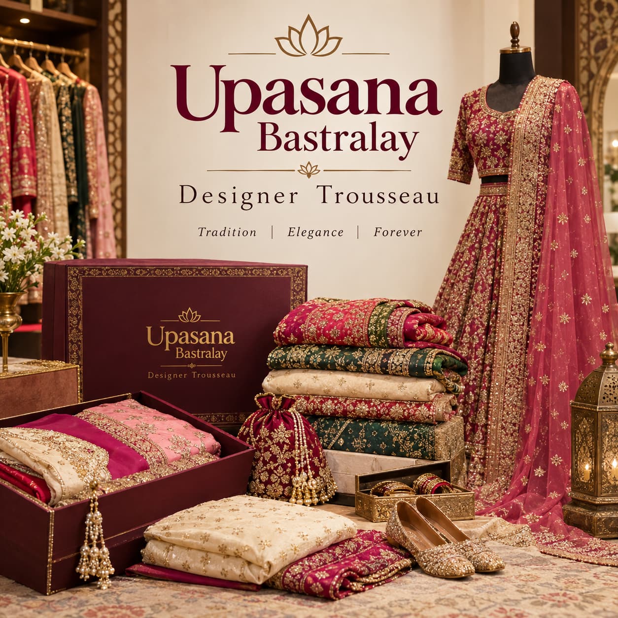Upasana Bastralay Designer Trousseau