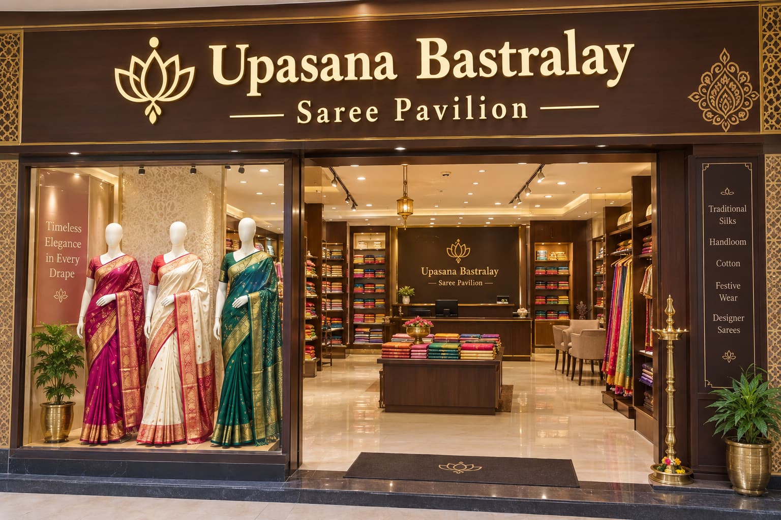 Upasana Bastralay Saree Pavilion